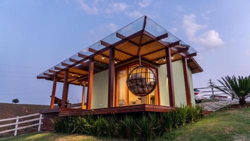 Chalé Mercúrio - Estalagem Meraki, Cunha- SP