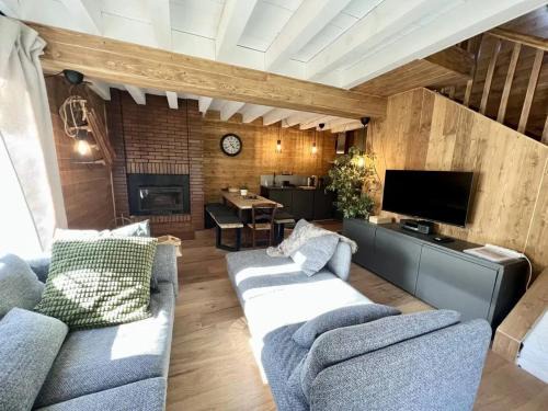 Chalet charmant à Saint-Lary-Soulan avec cheminée