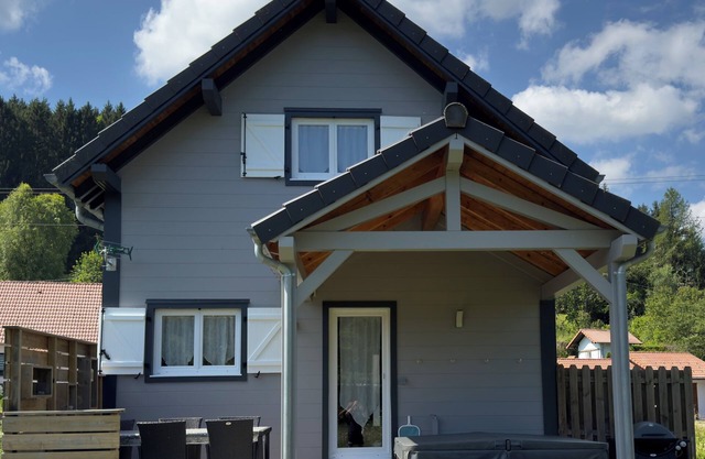Chalet Climontaine with spa in Alsace for 6 people