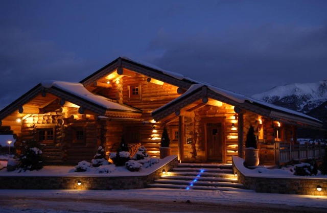 Chalet de luxe "Lodge des Sens" - Jacuzzi & Sauna - 12 pers