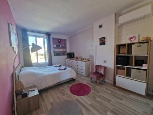 Chambre double l'escapade colorée