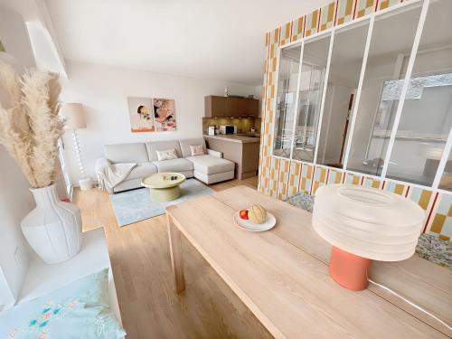 Charmant Appartement au Cœur de Deauville avec Balcon et plage à 10 min à Pied