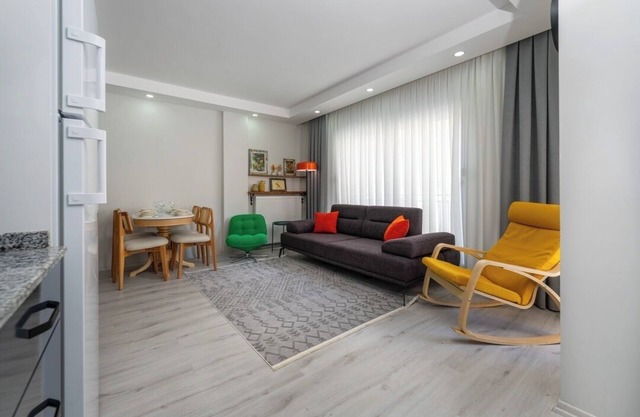 Charming, 2-bedroom apartment with AC WiFi in amazing Antalya