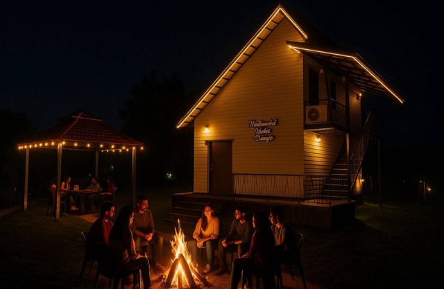 Charming 2-bedroom villa in brilliant Awlay with AC