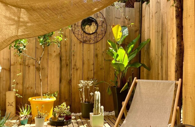 Charming 3 p. garden level 5 min walk from Valbonne village