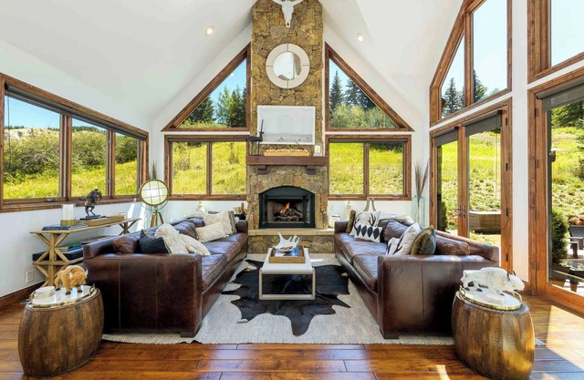 Charming Mountain Home by InvitedHome | Dial-a-Ride to Ski, Hot Tub, Fire Pit