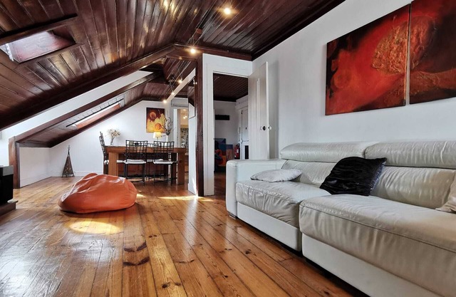 Charming River View Loft