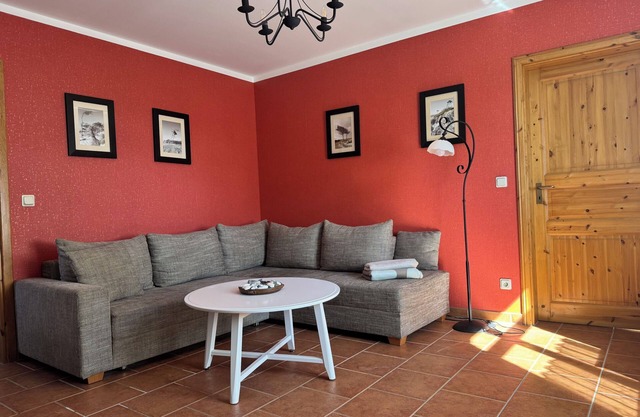 Charming vacation apartment near the Baltic Sea for 4 people in the countryside