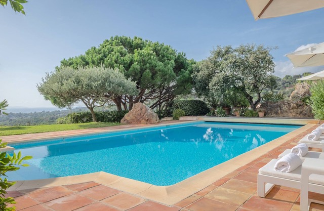 charming villa with stunning view and pool