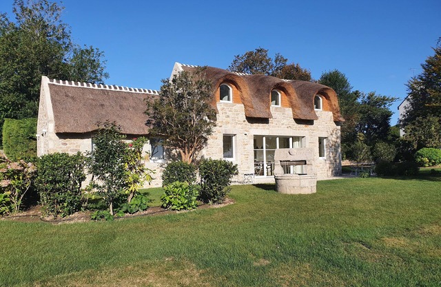Chaumiere 5 Direct sur mer Avec Jardin , Jacuzzi et Sauna