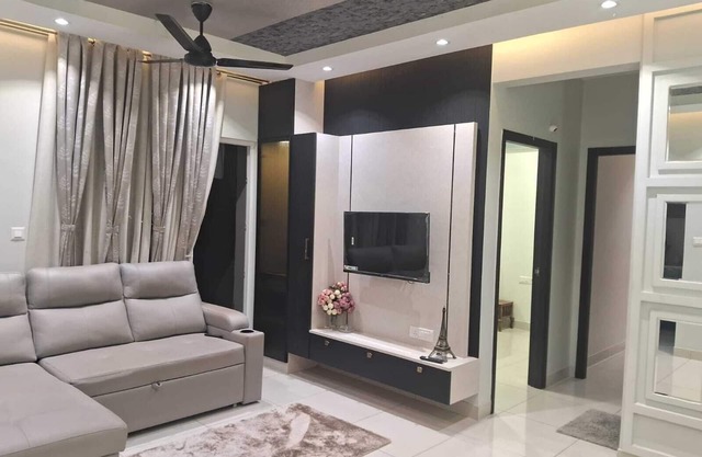 Chic 1-bedroom apartment with WiFi, fitness room in vibrant Bengaluru