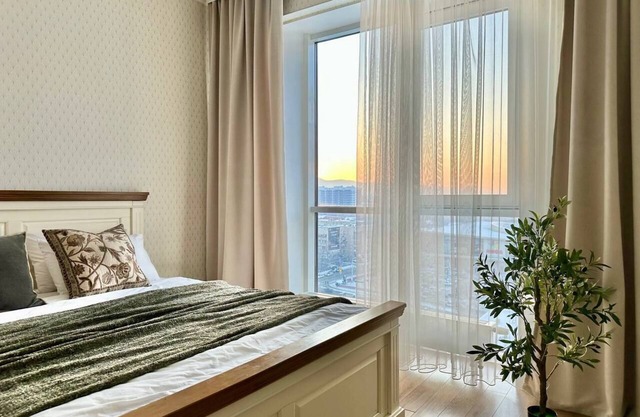 Chic 1-bedroom apartment with Mountain view, WiFi and AC