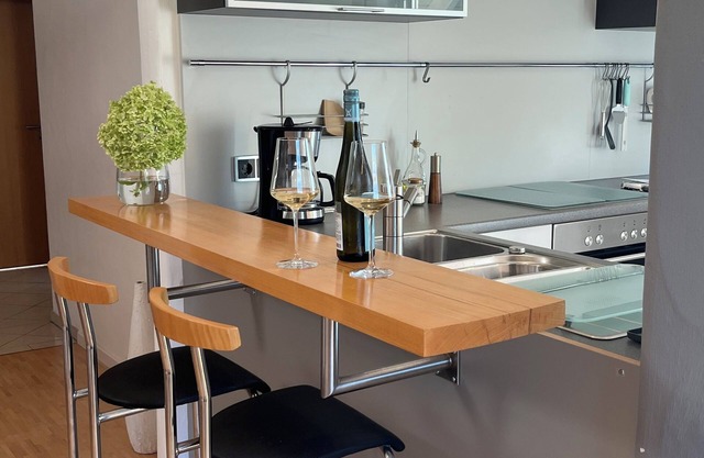 Chic, bright gallery apartment