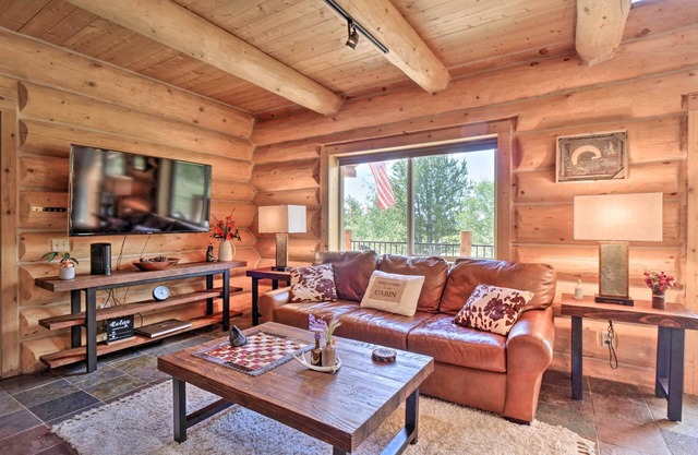 Chic Fairplay Cabin with Deck & Mountain Views!