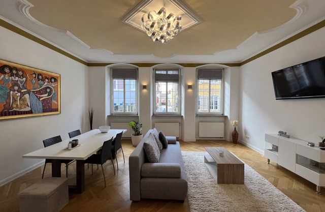 City apartment with 58sqm in the heart of Landau in a historic old building