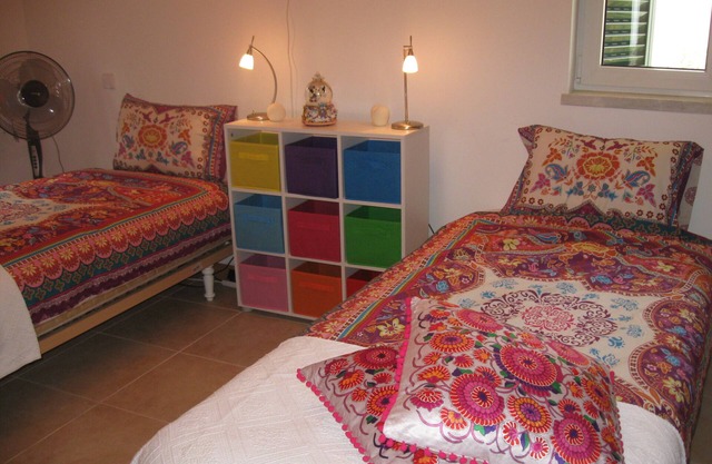 Classy villa with lovely views to the hills over serene meadowlands