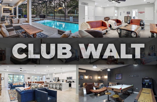 Club Walt 15 bed/16 bath + pool + hot tub +sleeps 34, Club Walt - Brand new 15 Bed/16 Bath with huge