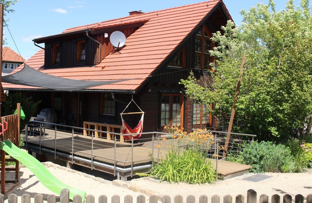 Comfortable wooden house in the heart of Saxon Switzerland above Rathen