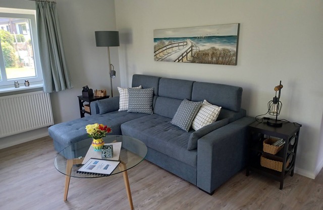 Comfort apartment NOORBLICK at Haddebyer Noor, up to 2 people, culture, hiking, cycling