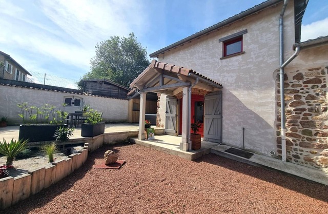 Comfortable cottage with 2 suites, terrace & private spa in Notre-Dame-de-Boisset