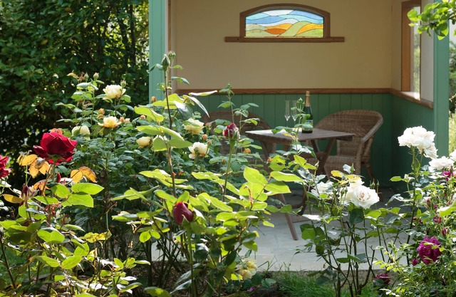 Comfortable accommodation in French countryside on permaculture smallholding.