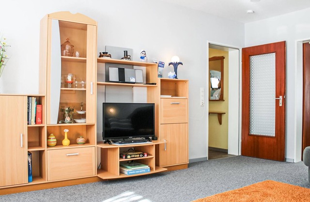 Comfortably and cozily furnished vacation apartment with a large south-facing balcony, located in th