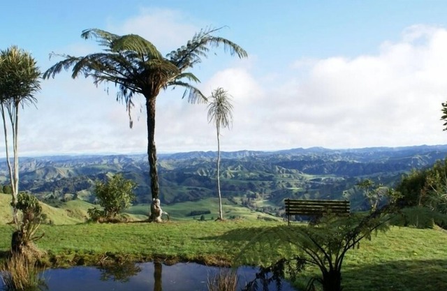 Converted Stables Overlooking Farmland and Bush