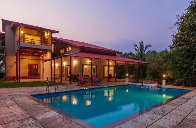 Corfu & Crete by StayVista - Mountain-view villa with Pool and Activities