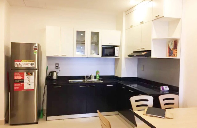 Cosy aparment in the center of the city and view the whole city from the bedroom