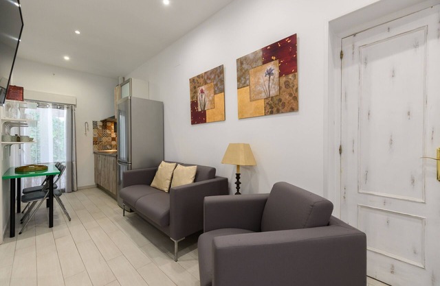 Cosy flat with terrace and spaces for remote working in Madrid