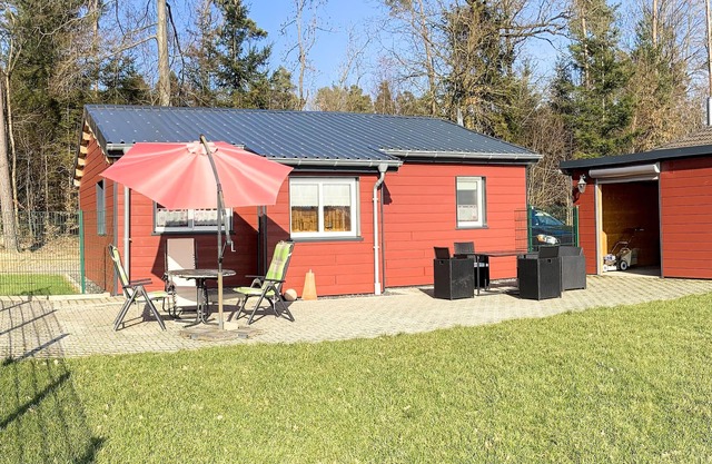 Cottage on the edge of the forest