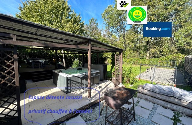 Cottage tres bien équipé avec jacuzzi