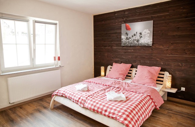 Country house in Rinnetal: modern apartment Sleeping Beauty with south-facing balcony