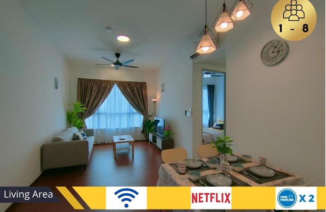 Cozy 2R2B Relaxing Skyline Views #GA2