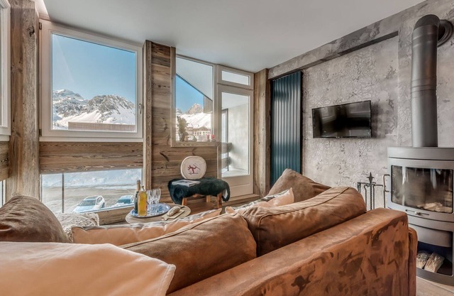 Cozy 3-room apartment, balcony, near slopes in Tignes - Lavachet