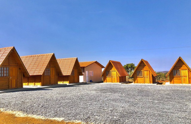 Cozy chalets in the Chapada dos Veadeiros in Alto Paraíso, 3.5 km from town