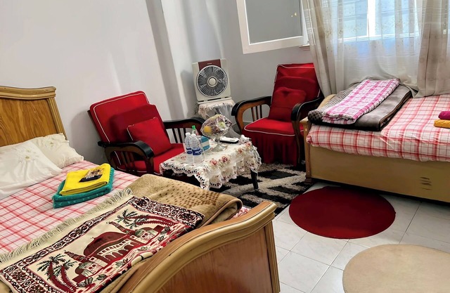Cozy Deluxe Twin Room at Gadou – Your Port Said Haven