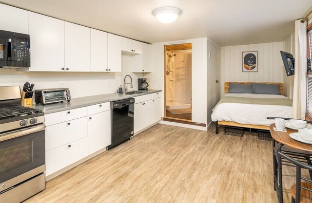 Cozy minimalist studio apartment