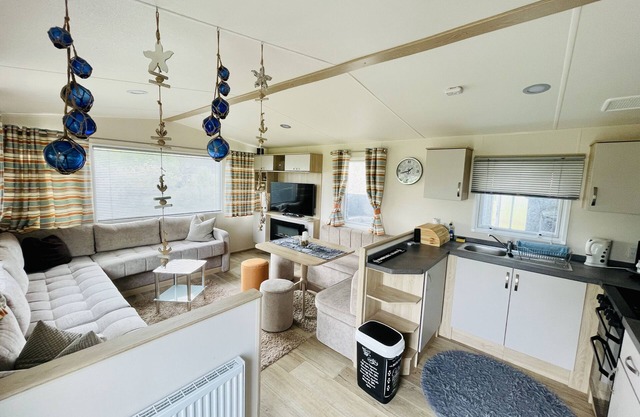 Cozy mobile home in a very quiet rural location