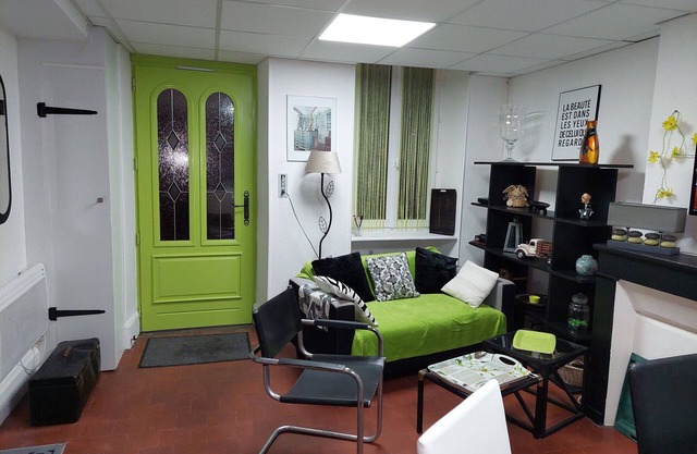 Cozy pet-friendly city home with shared courtyard and free WiFi in Vailly-sur-Sauldre