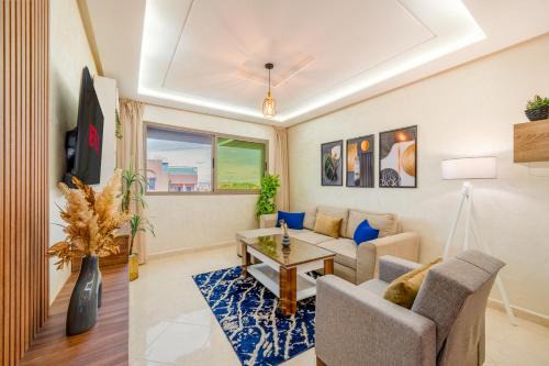 Cozy Studio with Mountain View in Gueliz, Marrakech