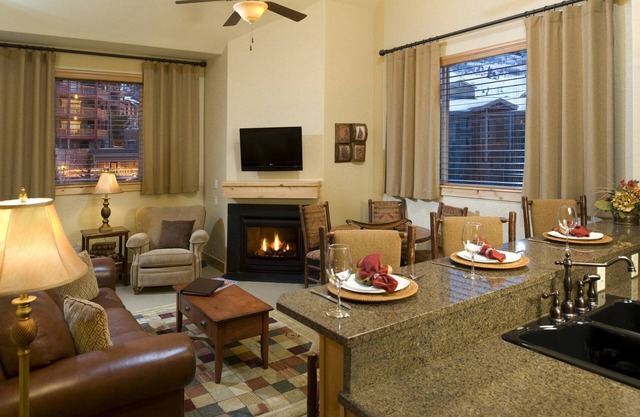 Cozy Suite with Gas Fireplace | Pool + Hot Tub