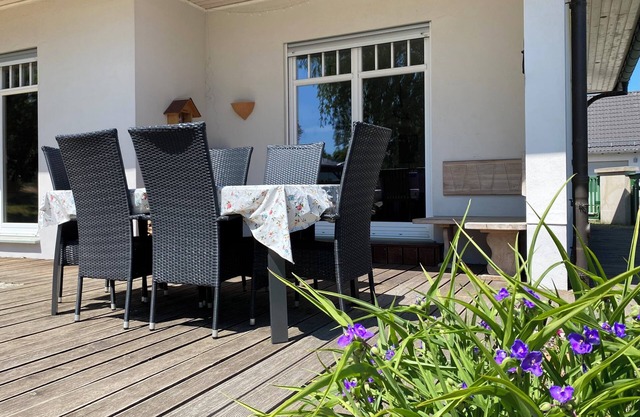 Cozy vacation home for you alone with two bedrooms and two bathrooms.