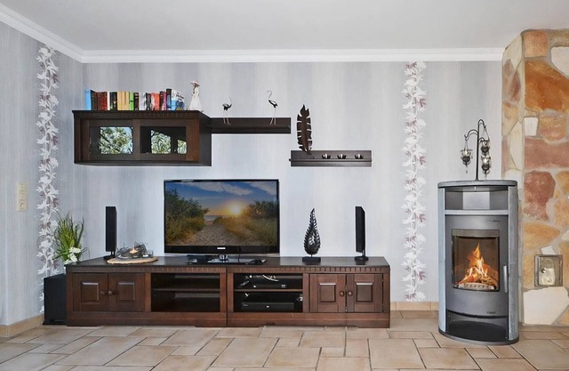 Cozy vacation home in Zirchow with garden & fireplace, near lake and forest