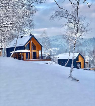 Czill-Lokum- klimatyczna chata w Beskidach z balią i sauną