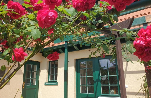 Denkmal-Ferienhaus in Dresden-Hellerau mit Sauna und Kamin