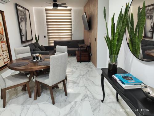 Depto de 2 recámaras a 800 metros del Malecon de Mazatlan