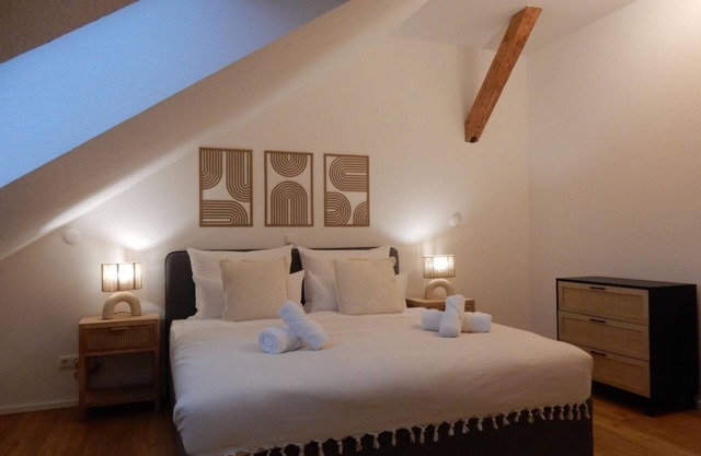 Design loft │ near old town │ parking lot │ 84 m² - vacation home│ central │3 Whg