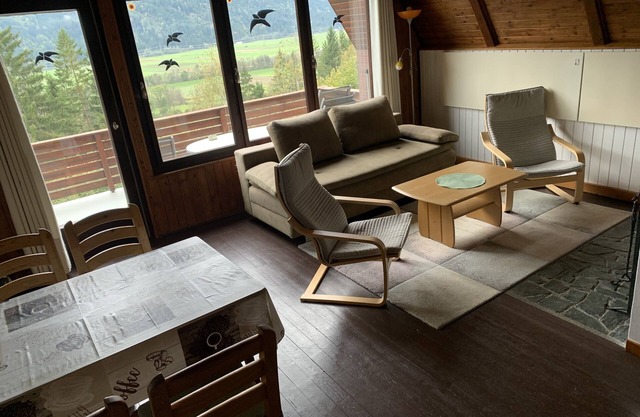 Detached holiday home with a view of the Alps