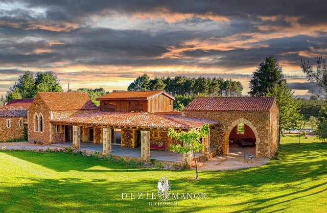 Dezie Manor Orangerie and Gardens near Sarlat la Caneda